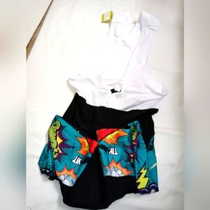 NWT Men's Graffiti Cycling BIB Shorts